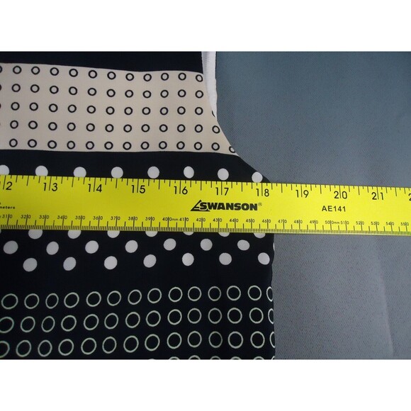 Cato Lined Multicolored Geometric Print Sleeveless Sheath Dress Size Small - Picture 8 of 10